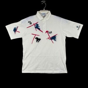 Vintage Pickering Polo Single Stitch Men's Large ‎ Innisbrook Golf Resort Retro